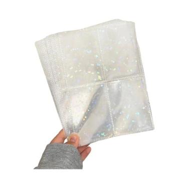 Imagem de Páginas De Fichário A5 Com Múltiplos Bolsos Para Cartões De Fotos De Í