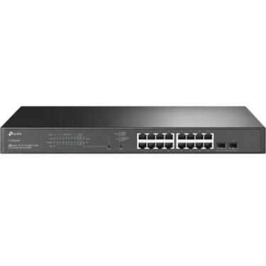 Imagem de Switch 16 Portas Tp-link Tl-sg2218p 16 Portas Gigabit Poe+ C/2 Portas Sfp