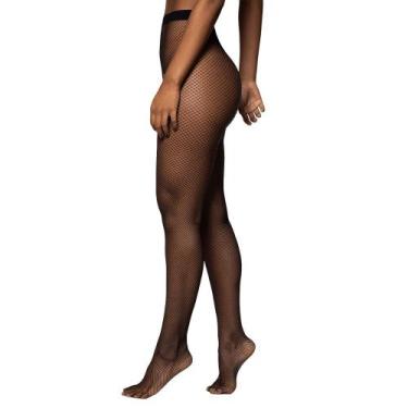 Imagem de Meia Calça Arrastão Loba 5097-002, Preto, G