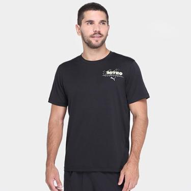 Imagem de Camiseta Puma Graphics Running Nitro Masculina-Masculino