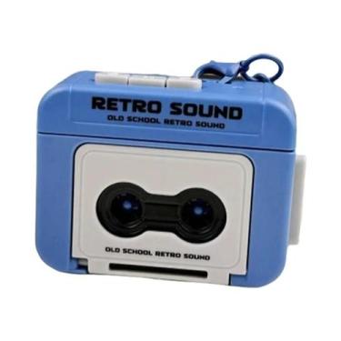 Imagem de Chaveiro Retro Em Forma De Gravador De Fita, Mini Caixa De Música, Orn
