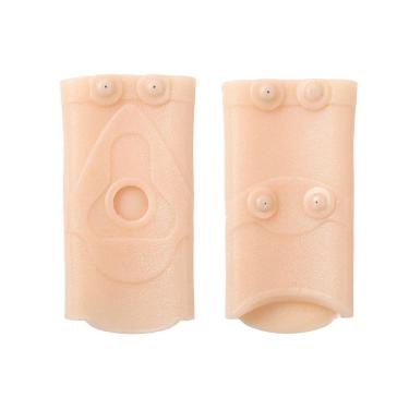 Imagem de Tornozeleira Ortopedica Silicone Magnetica Tornozelo Articulação Compressão Alivia Dores