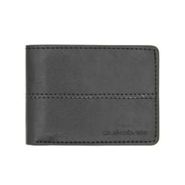 Imagem de Carteira Quicksilver Stitchy Preto-Unissex