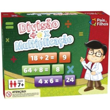Imagem de Jogo didatico divisao e multiplicacao - ficando bom nas contas - Pais 