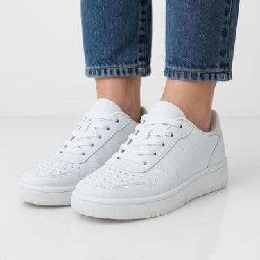 Imagem de Tenis Casual Feminino Branco Leve Confortavel Para O dia dia-Feminino