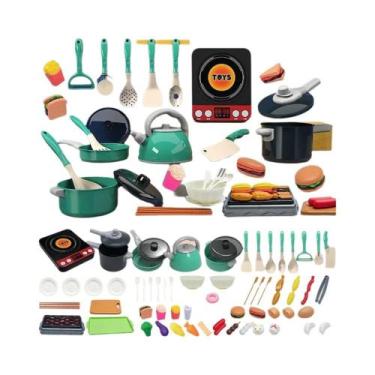 Imagem de Conjunto De Cozinha Infantil 92/69/59 PCS Brinquedos De Cozinha De Imi
