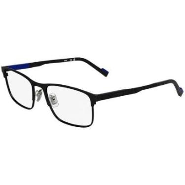 Imagem de Armação de Óculos Zeiss ZS25161 002 - Preto 53 - Titânio-Masculino