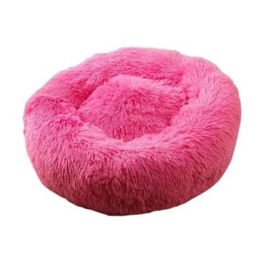 Imagem de Cama Pet Nuvem Cachorro Gato 70 Cm Antialergica Rosa - Duandra Megasto