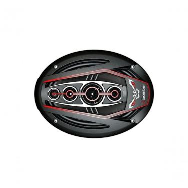 Imagem de Alto-falante Automotivo Traseiro Bicho Papão Pentaxial 6x9 175W RMS com Leds e Resposta...