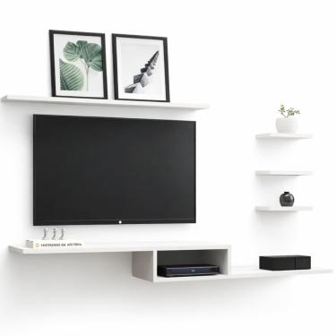 Imagem de Rack sem painel para TV até 65 polegadas moderno parede