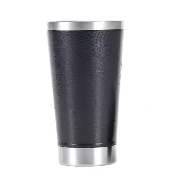 Imagem de Copo Térmico Cerveja Café Aço Inox 473ml Abridor Cor:Preto - GXM
