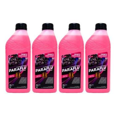 Imagem de 04 Aditivos Água Arrefecimento Radiador Pronto Uso Paraflu - Congratul