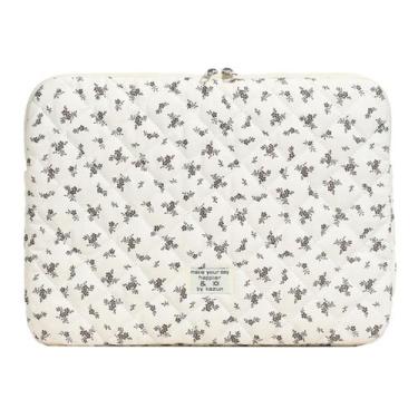 Imagem de Capa floral acolchoada com capa de laptop Buffy BBIQI 13-15,6"