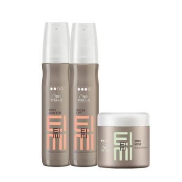 Imagem de Kit Wella Professionals EIMI Mais Textura e Volume (3 produtos)