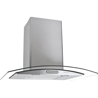 Imagem de Coifa Vidro Curvo Slim Inox 75cm - Fogatti