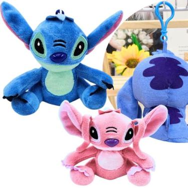 Imagem de Chaveiro Pingente Pelúcia Stitch 12cm Lançamento Fofinho Lançamento EN