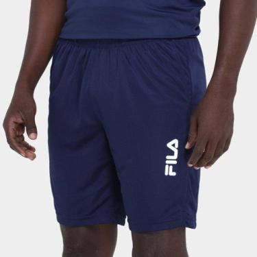 Imagem de Bermuda Fila Sports Myler Masculina, Azul, P