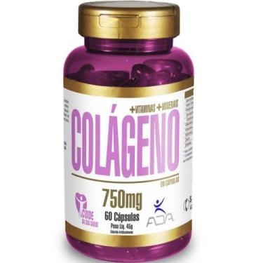 Imagem de Colágeno Vitaminas E Minerais 120cps 500mg Ada