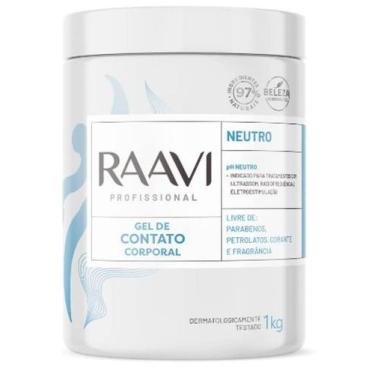 Imagem de Gel de Contato Corporal Neutro Raavi 1Kg