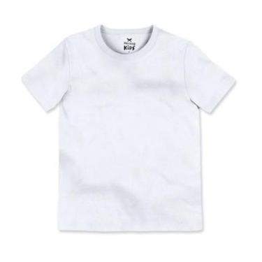 Imagem de Camiseta infantil básica hering branca original 10-16 anos, 12