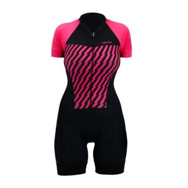Imagem de Macaquinho De Ciclismo Feminino HUPI Canvas SSX Multicoisas, G