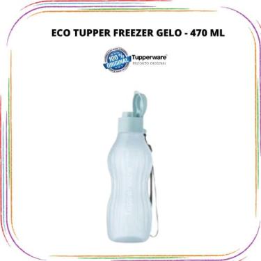 Imagem de Garrafa Tupperware Eco Tupper Plus Freezer - 470 Ml, Gelo