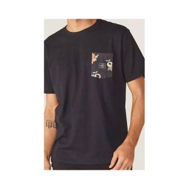 Imagem de Camiseta Especial Masculina Estampada Preta 7406B - O'Neill, G