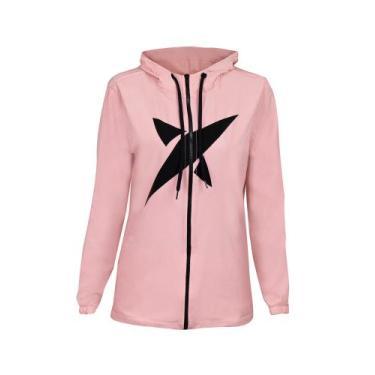 Imagem de Jaqueta Drop Shot Corta Vento Feminina, G, Verde