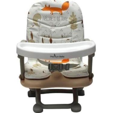 Imagem de Cadeira de Alimentação Portátil Cloud Bege Fox Premium Baby