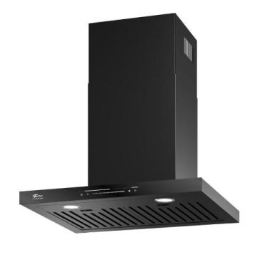 Imagem de Coifa De Parede Fischer Platinium 60cm com Controle por Gesto, Preto, 
