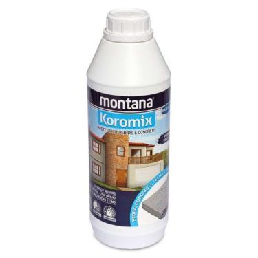 Imagem de Koromix Protetor de Pedras e Concreto 1 LITRO para Proteção de Superfícies Minerais em Áreas Internas e Externas Montana
