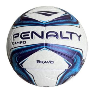 Imagem de Bola De Futebol Alta Qualidade Campo Bravo Xxiv Penalty, Único, Branco