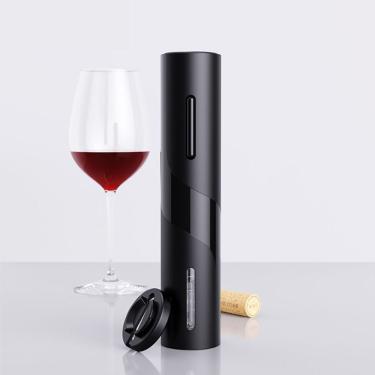 Imagem de Abridor de Vinhos Elétrico Automático Saca Rolhas com Cortador de Lacre a Pilha Utimix