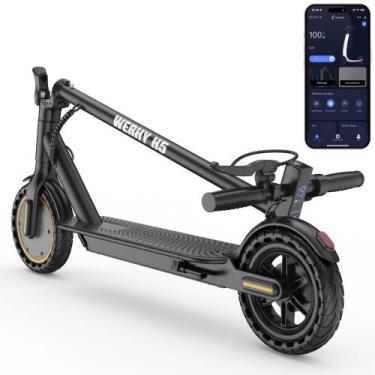 Imagem de Patinete Elétrico WERHY H5 Motor 350W Pneus Sólidos de 8,5"