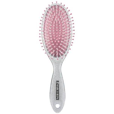 Imagem de Escova De Cabelo Marco Boni Diamond Glitter Oval Luxuosa Uso Diário Ce
