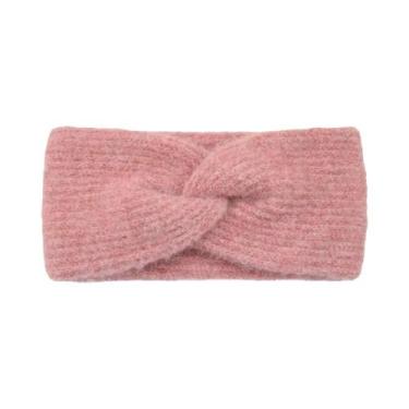 Imagem de Faixa De Cabelo Feminina De Lã Para Inverno, Macia, Elástica, Aquecedo