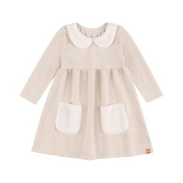 Imagem de Vestido Curto Manga Longa Infantil Menina Marisol - 6, MB