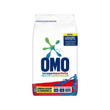 Imagem de Sabão em Pó Omo Lavagem Perfeita - 2,4kg
