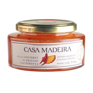 Imagem de Geleia Gourmet de Abacaxi com Pimenta 240g - Casa Madeira
