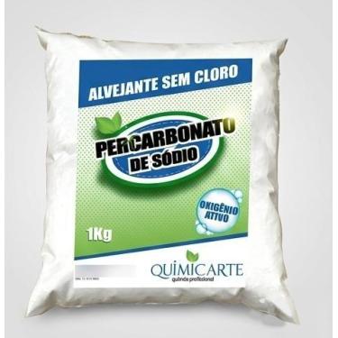 Imagem de Percarbonato De Sódio 1kg 100 Puro Extra Fino Tira Manchas Roupa Color