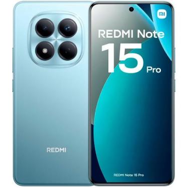 Imagem de Redmi Note 15 Pro 4G Azul  8GB RAM 256GB - Custo Benefício - Xiaomi Re