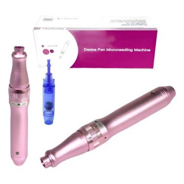 Imagem de Derma Pen HT-0005 Skin Care Bivolt Sem Fio Rosa - Imperium Produtos