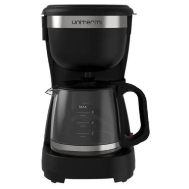 Imagem de Cafeteira Elétrica 600 ML 15 Xícaras Unitermi Prática, 110V