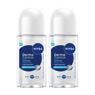 Imagem de Antitranspirante Nivea Derma Control Defende 72h 50ml, 2