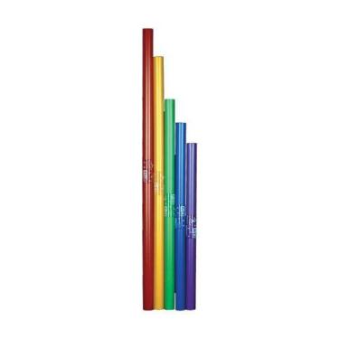 Imagem de Kit Boomwhackers BWKG 5 Notas Alteradas Graves Colorido