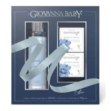 Imagem de Kit Giovanna Baby Blue Body Splash e Sabonete