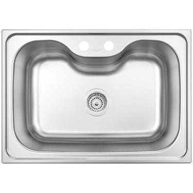 Imagem de Cuba Morgana Tramontina Sobrepor Undermount Aço Inox Acetinado 69x49 c