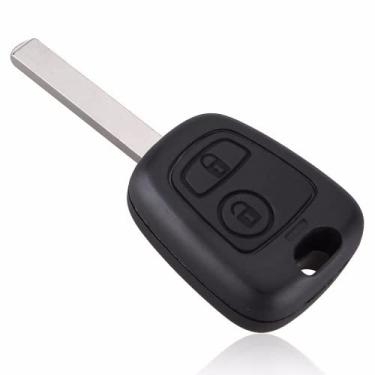 Imagem de Chave Canivete Compatível com Peugeot 3B TF 307 308 407 408 607 com Lamina e Emblema