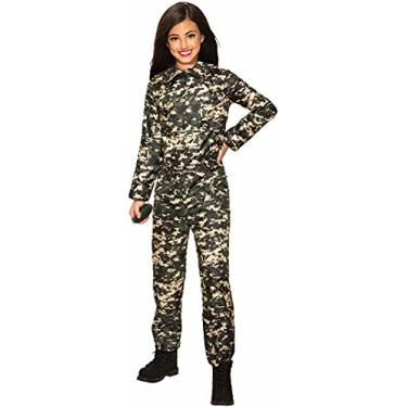 Imagem de Forum Novelties Child's Army Costume Jumpsuit, As Shown, Small
