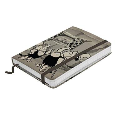 Imagem de Caderneta de Anotação Hanna Barbera Flintstones Elegants Fred And Barney - Urban - 21x14 cm